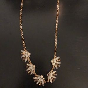 Jeweled statement necklace